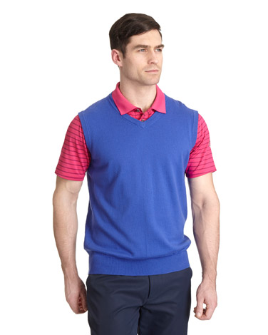 Pdraig Harrington Cotton And Cashmere Slipover